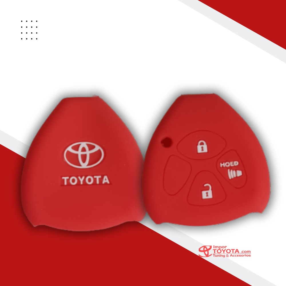 Funda de silicona para llave de Toyota tipo gen 1