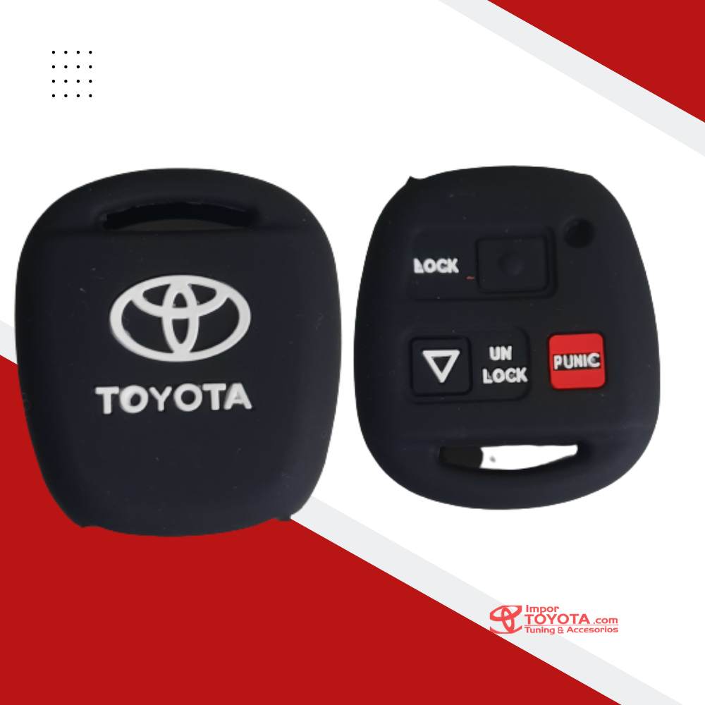 Funda de silicona para llave de Toyota tipo gen 1