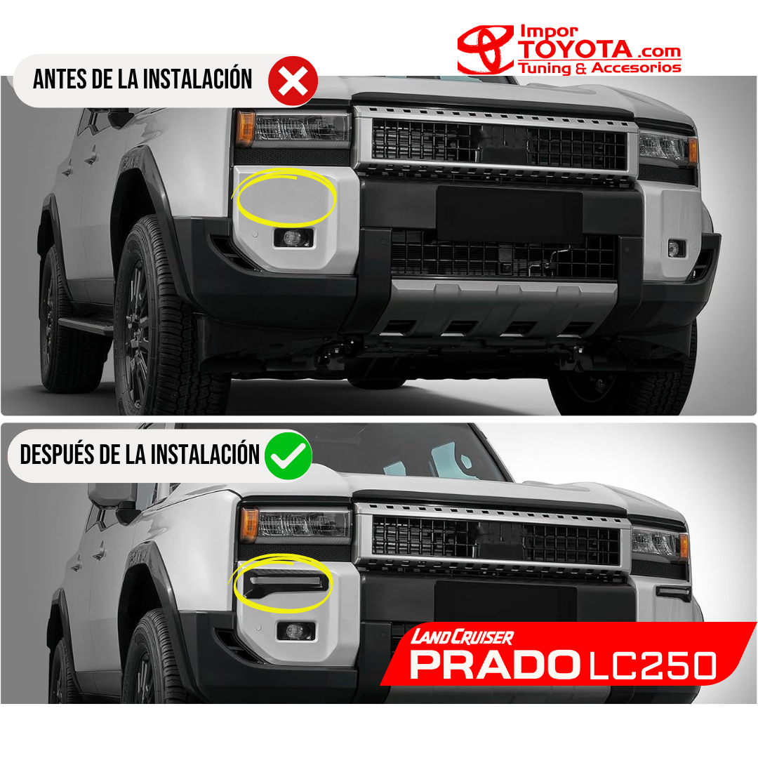 DRL para Toyota Land Cruiser Prado LC250 2024 - 2025+
