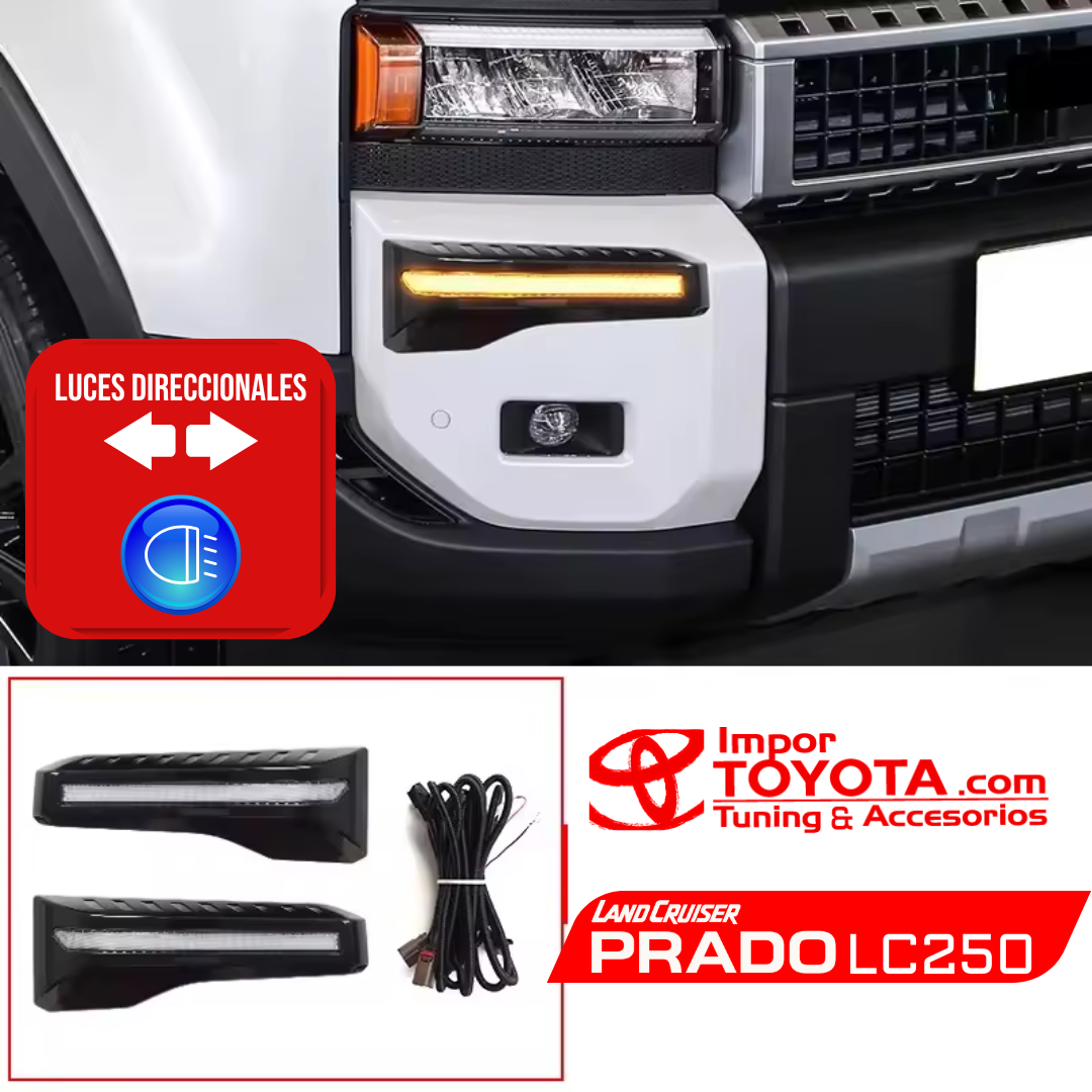 DRL para Toyota Land Cruiser Prado LC250 2024 - 2025+