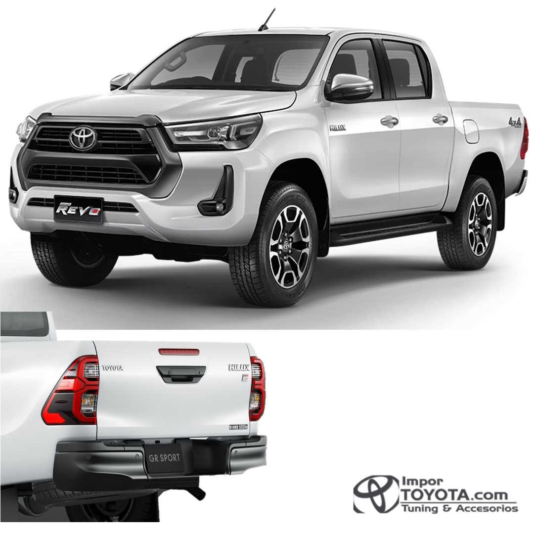 Transformacion / Cambio de Frente para Toyota Hilux 2016-2020 a 2024