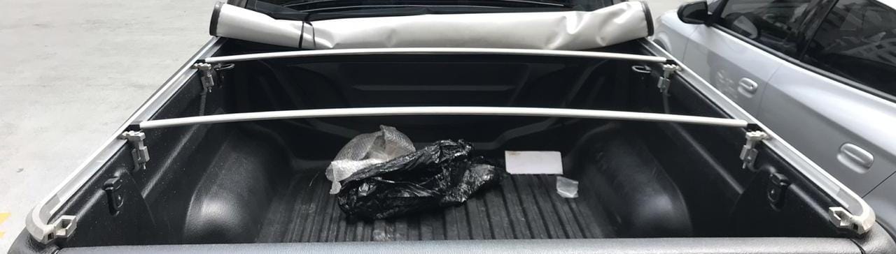 Carpa Plana Enrollable para Hilux, Vigo / Revo