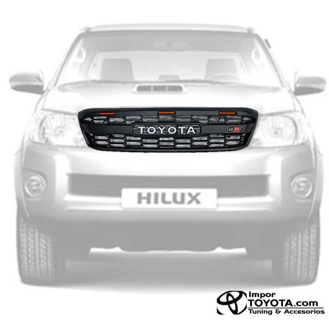 Persiana LED GR Gazoo Racing Toyota Hilux Vigo