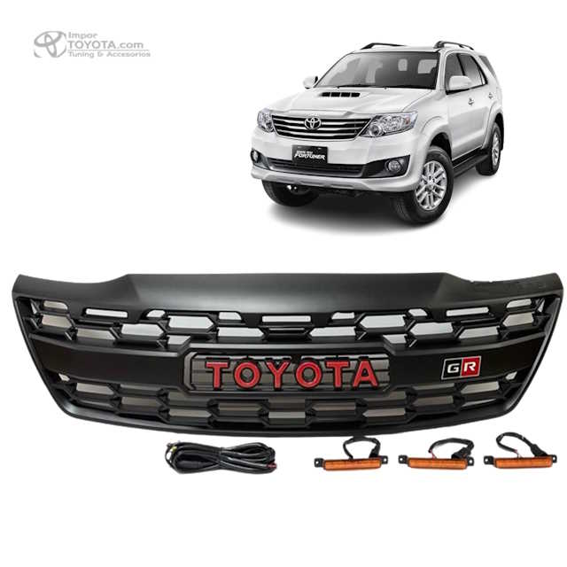 Persiana LED GR Gazoo Racing Toyota Fortuner 2012/2016