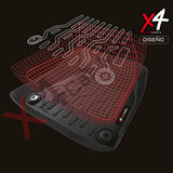 Tapete termoformado 5D- Toyota Prado 1+2+3 fila 2010/2024