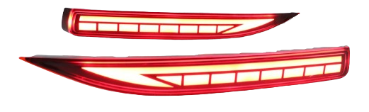 Stop LEd DRL / tragaluces para bomper trasero Toyota Corolla