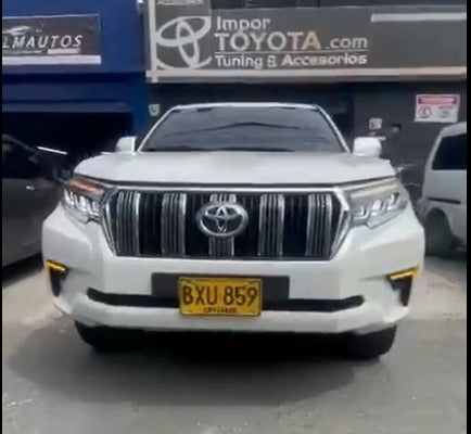 LED DRL PARA BOMPER DELANTERO TOYOTA PRADO LC150 2018 - 2024 - vista 3 - Importoyota Colombia