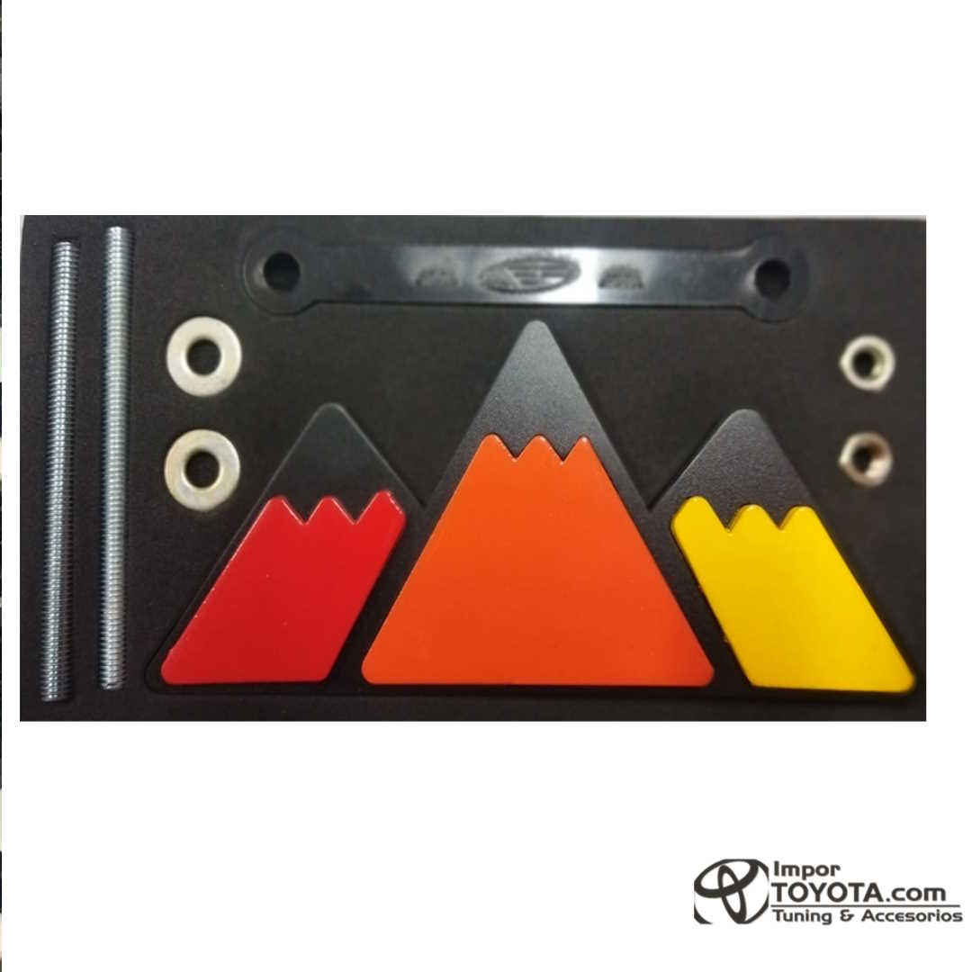 Emblema Bandera montaña TRD para persiana frontal