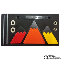 Emblema Bandera montaña TRD para persiana frontal