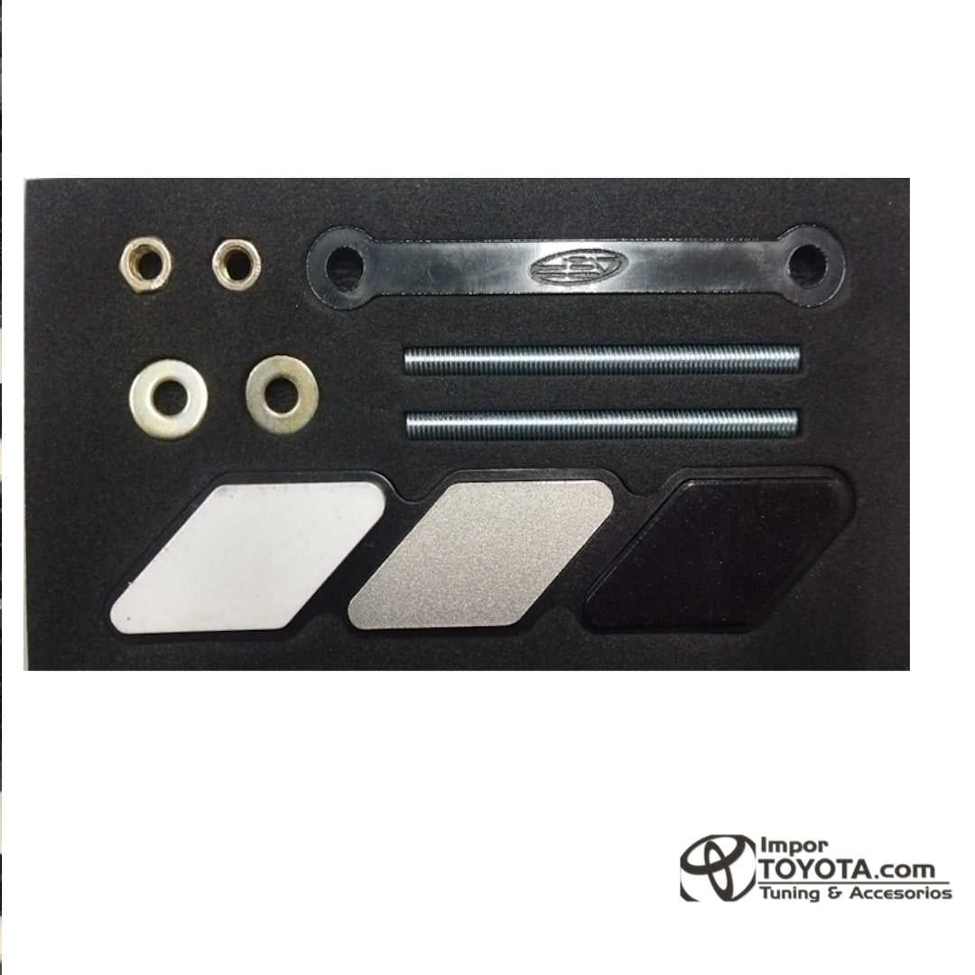 Emblema Bandera TRD para persina frontal