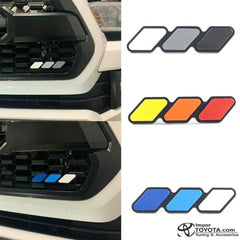 Emblema Bandera TRD para persina frontal