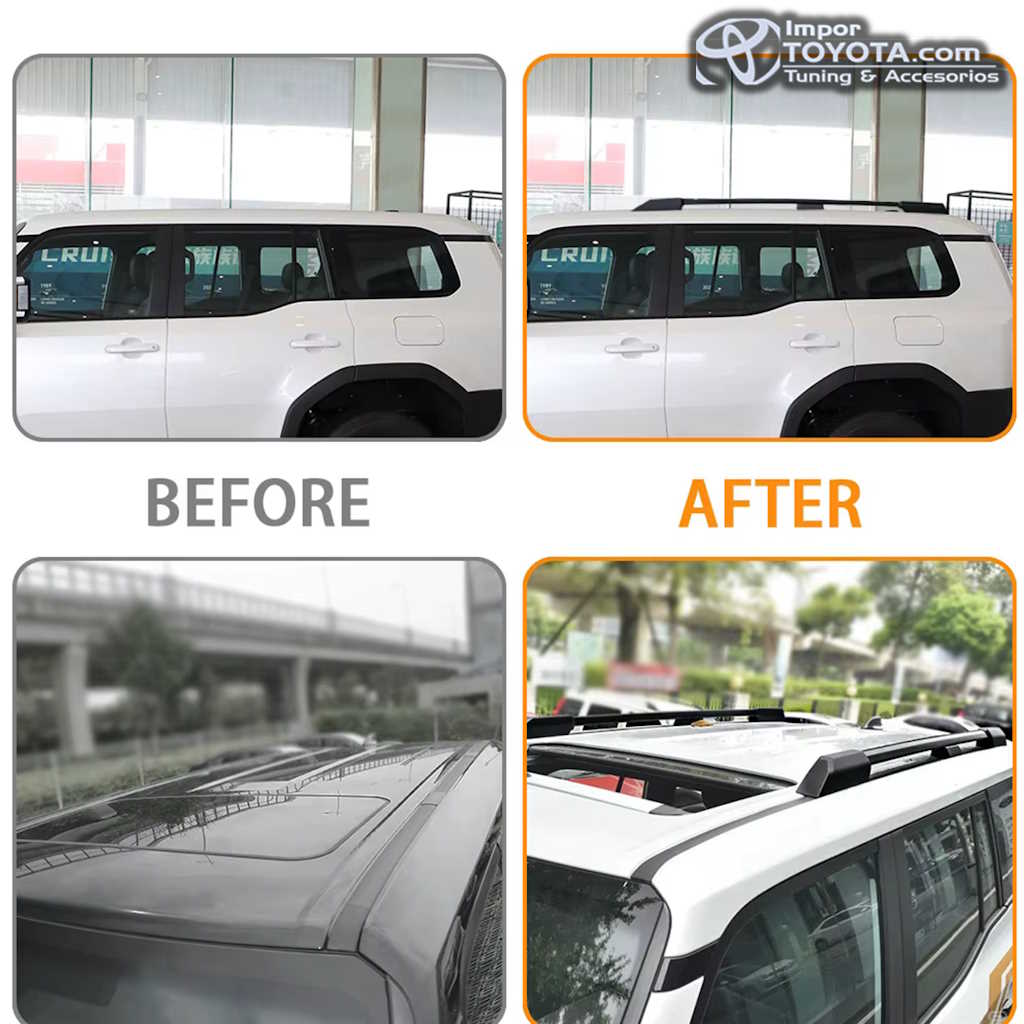 Barras de Techo para Prado LC250