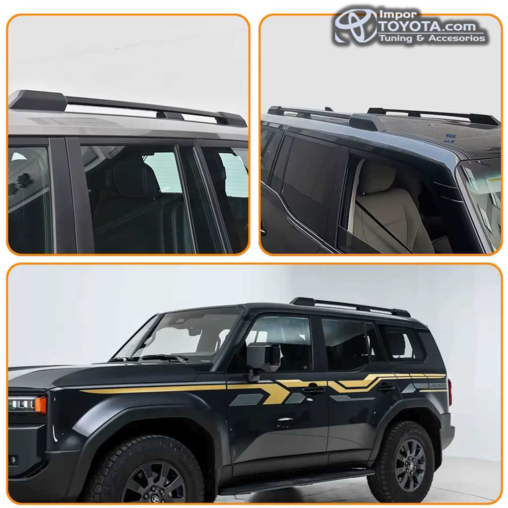 Barras de Techo para Prado LC250