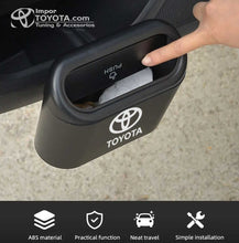 Load image into Gallery viewer, Cubo basuras / basurero en polimero Logo Toyota