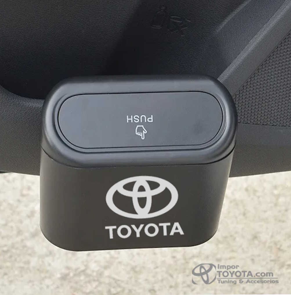 Cubo basuras / basurero en polimero Logo Toyota