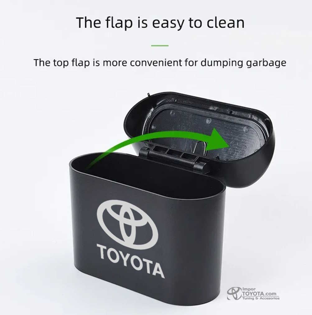 Cubo basuras / basurero en polimero Logo Toyota