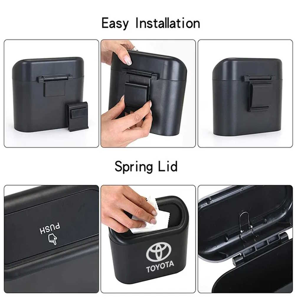 Cubo basuras / basurero en polimero Logo Toyota