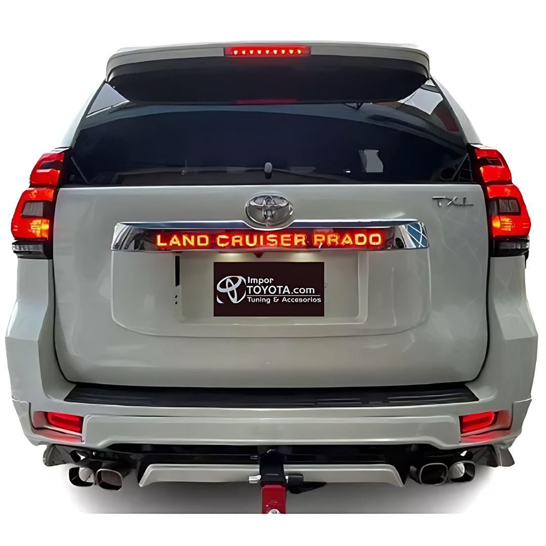 Bisel LED  para puerta trasera Toyota Prado 2018-2024