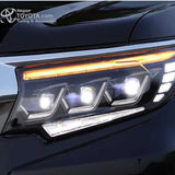 Farola LED para Toyota Prado Tipo Bugatti 2018/2024+ - vista 4 - Importoyota Colombia