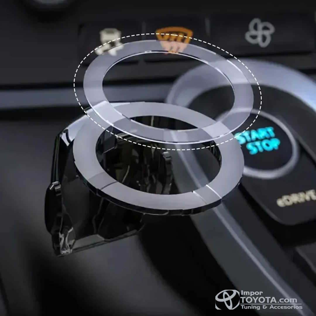 Cover para Botón de Arranque / encendido de Motor de Aluminio