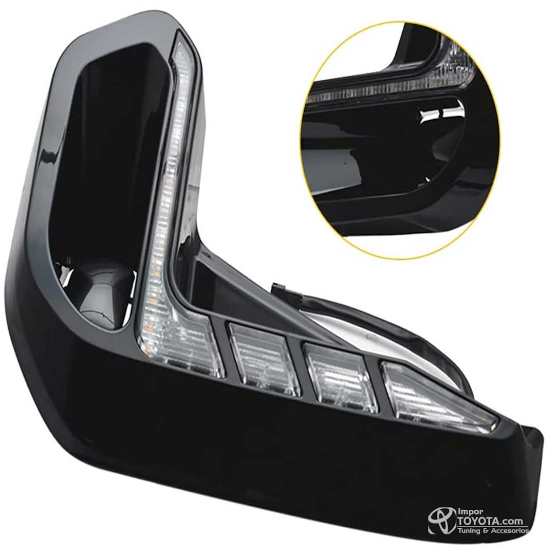 LED DRL Exploradora Hilux Revo 2021-2024+ Bitono
