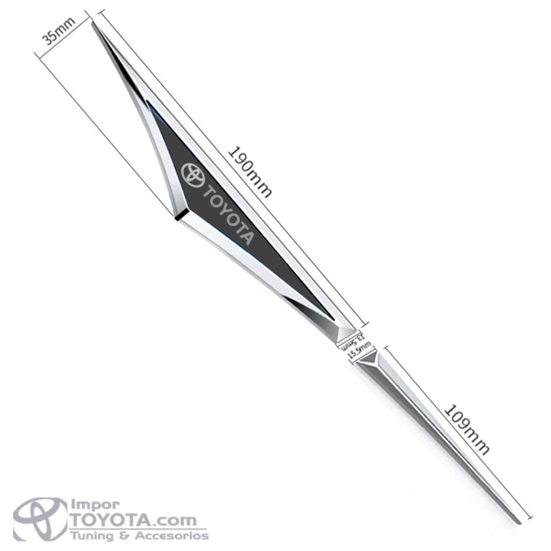 Emblema toyota insignia medio