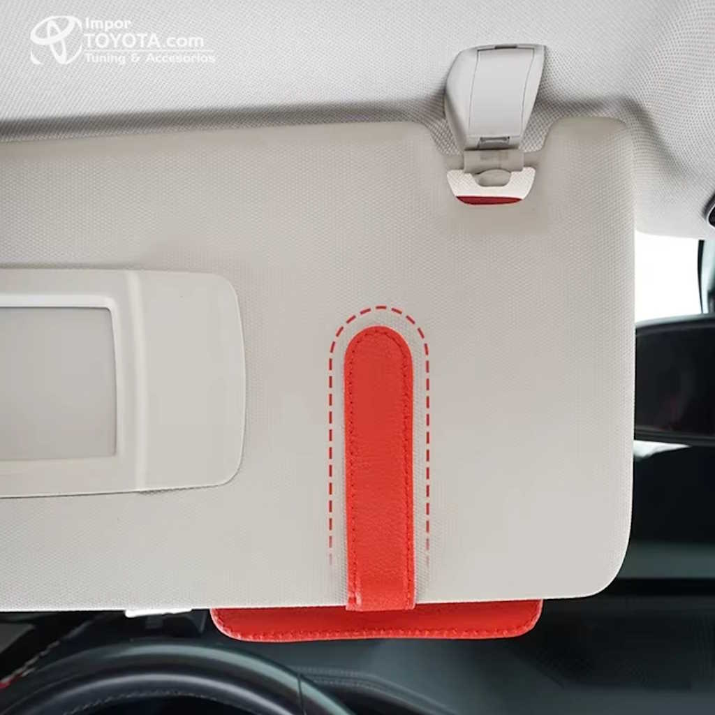 Estuche portadocumento viajero para toyota