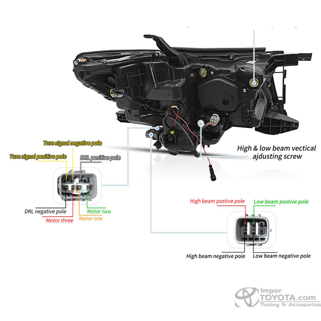 Farola  LED para Toyota Prado 2018 / 2024+