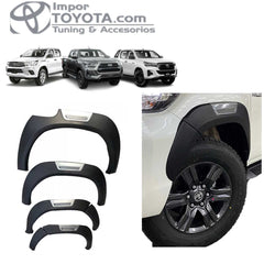 Ampliaciones de guardabarros - Fender para Hilux 2016-2024