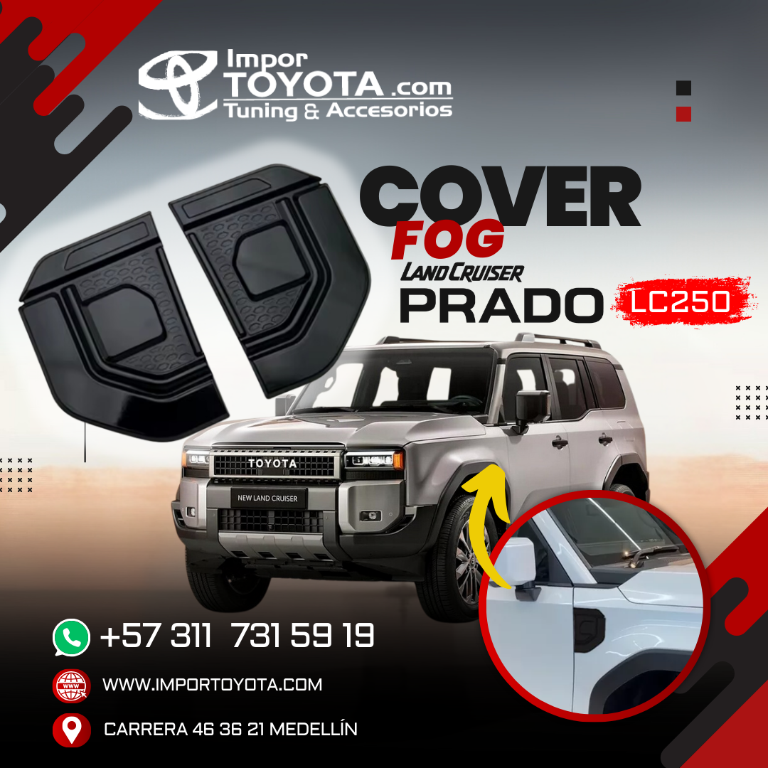 Cover FOG Toyota Prado LC250 2024 - 2025+