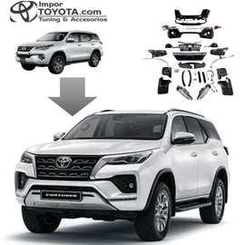 Transformacion Cambio de frente Fortuner 2017 -2020 a 2024
