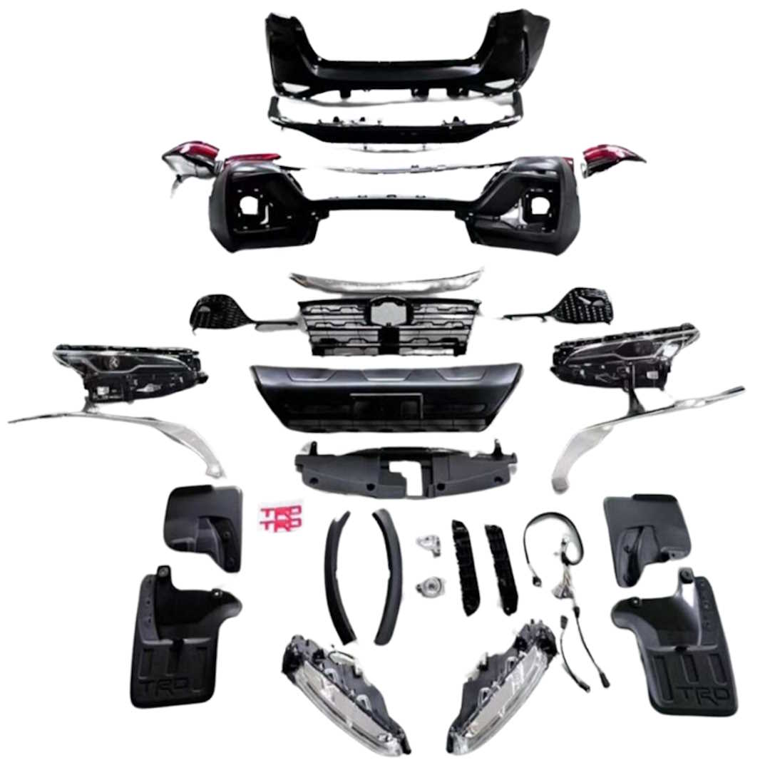 Transformacion Cambio de frente Fortuner 2017 -2020 a 2024