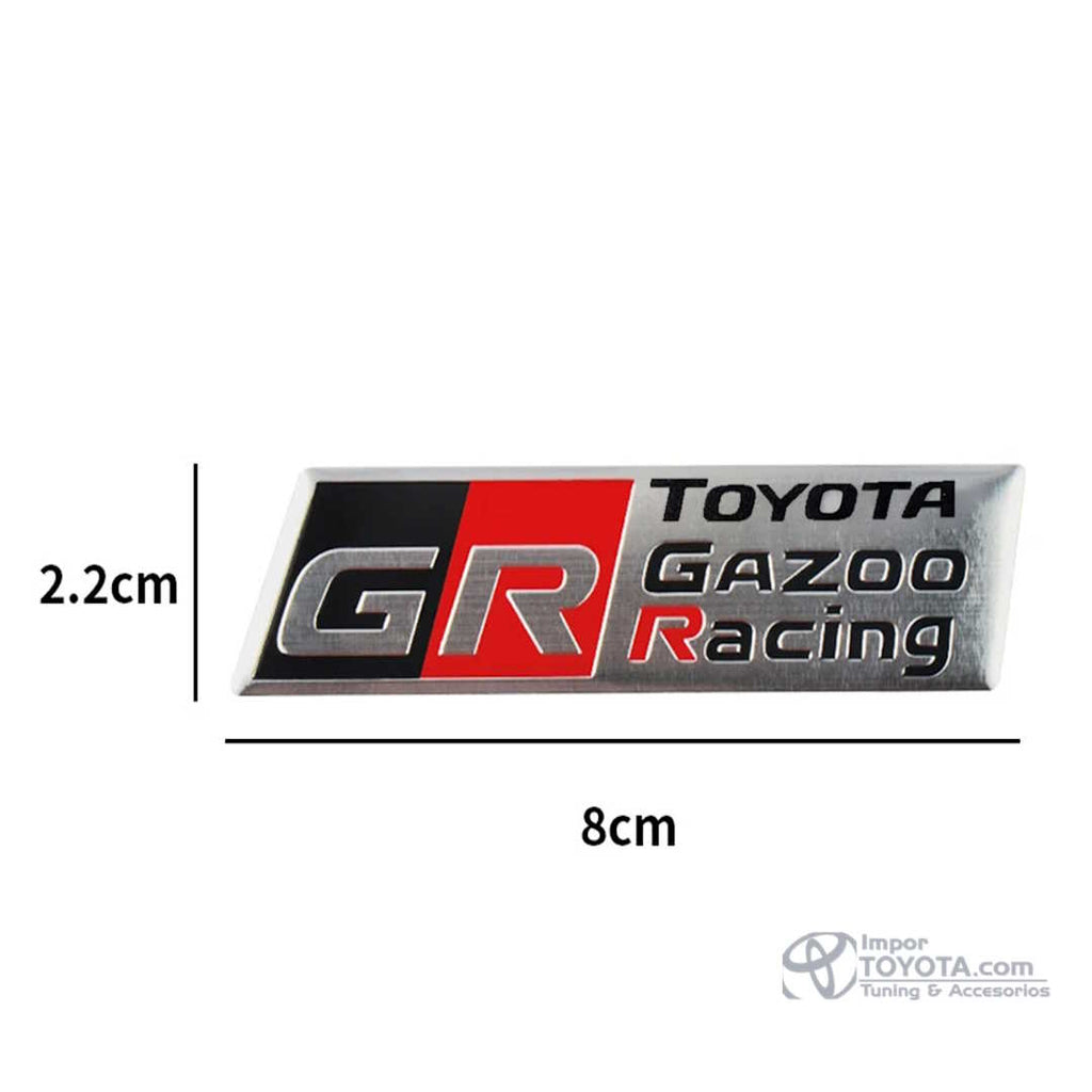 Emblema Insignia GR Gazoo Racing