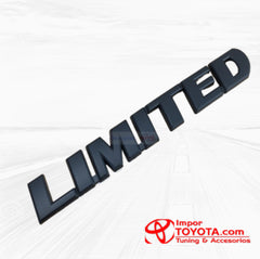 Emblema Limited Negro Mate