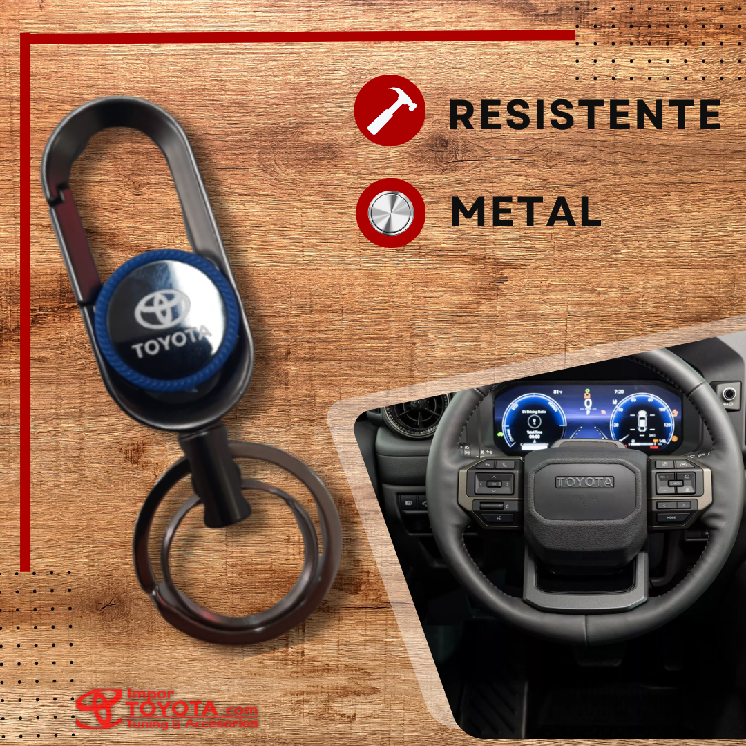 Llavero mosqueta gancho de metal con logotipo