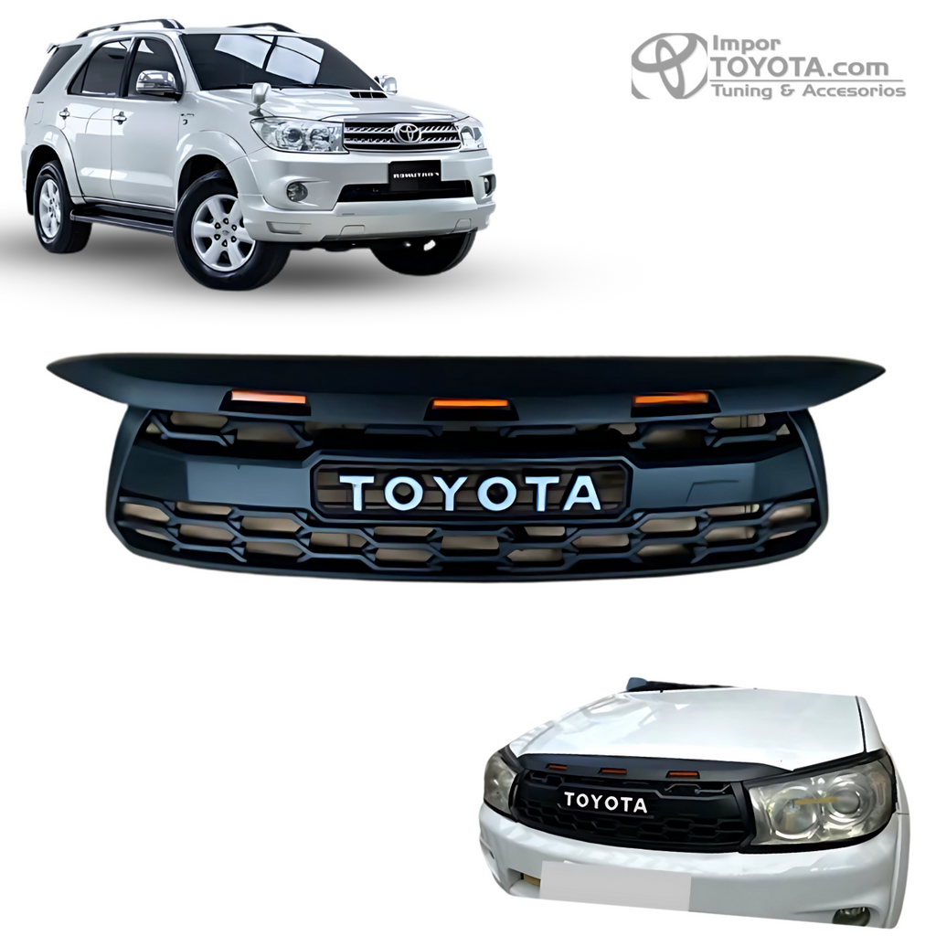 Persiana LED GR Gazoo Racing Toyota Fortuner 2009-2011