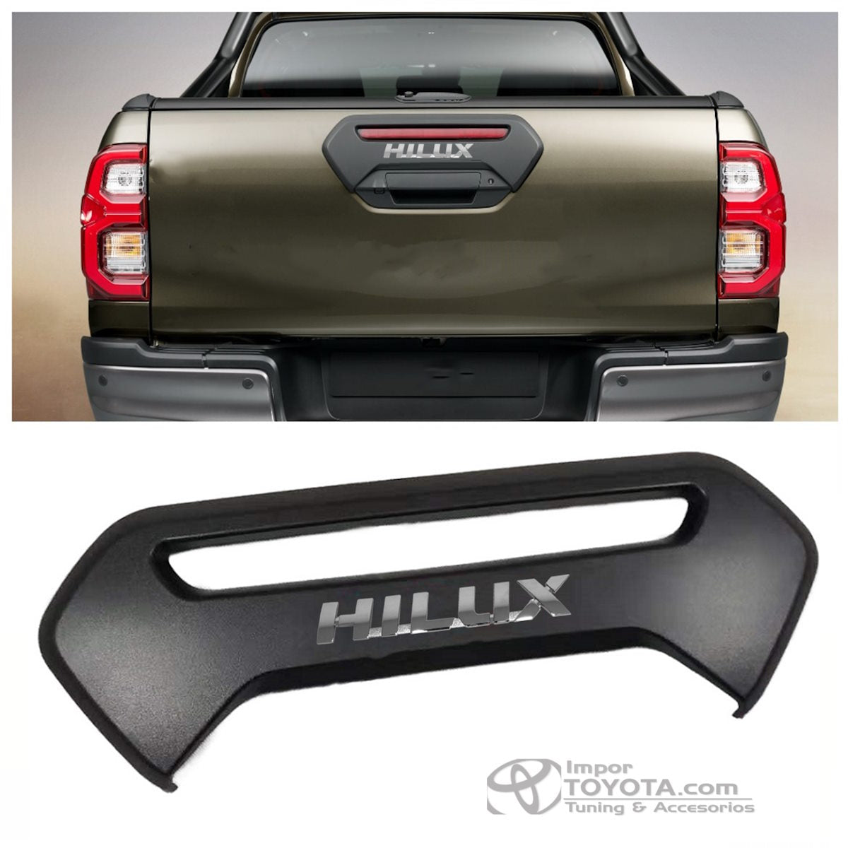 Cubierta para puerta de platon Toyota Hilux