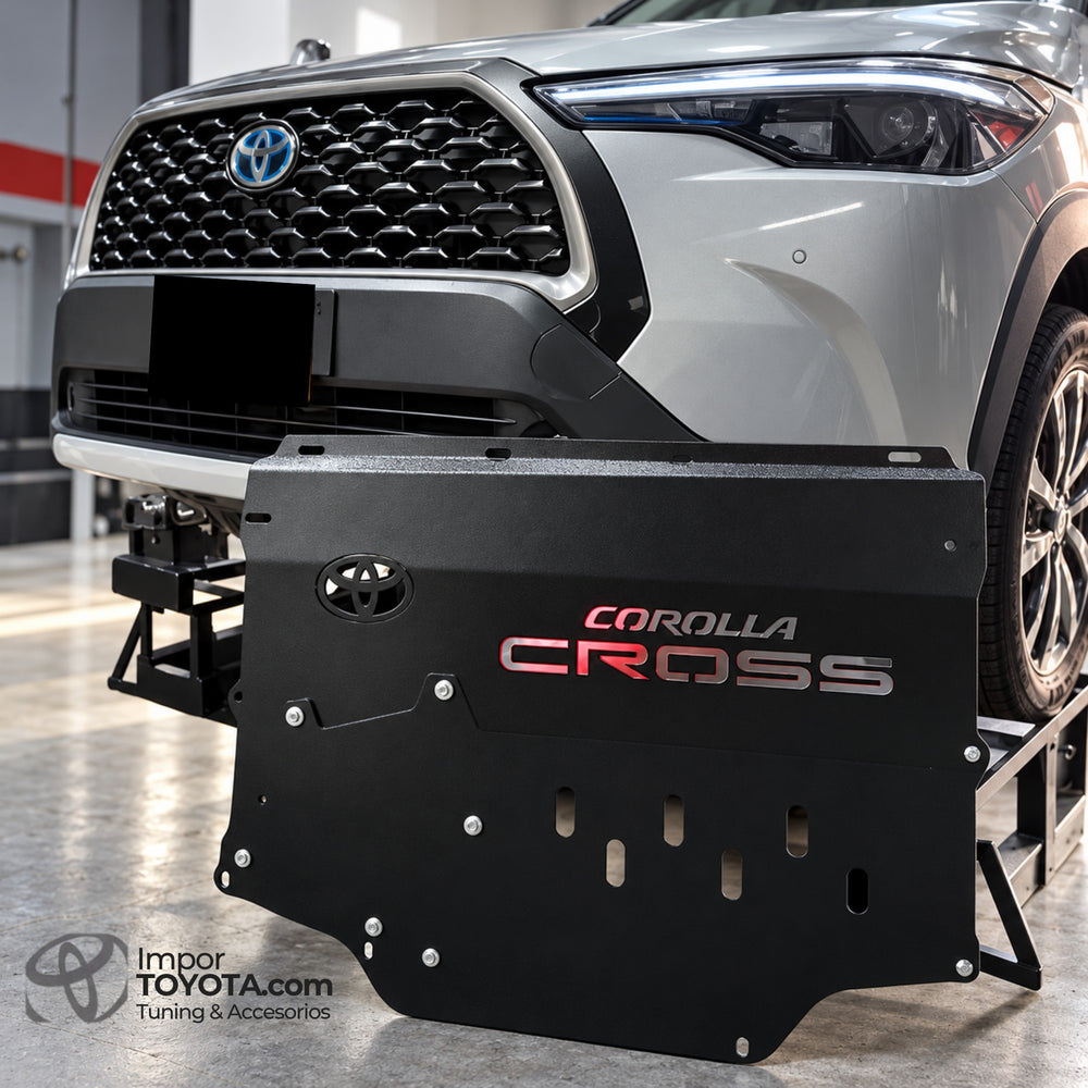 Protector de cárter pechera para Toyota Corolla Cross - Importoyota Colombia
