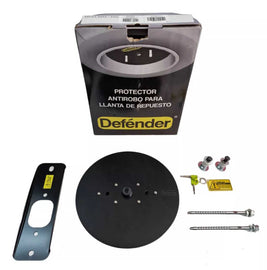 Seguro para llanta de Repuesto marca Defender