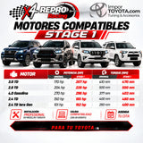 Reprogramación ECU Stage 1, tabla de motores compatibles con potencia y torque - Importoyota Colombia