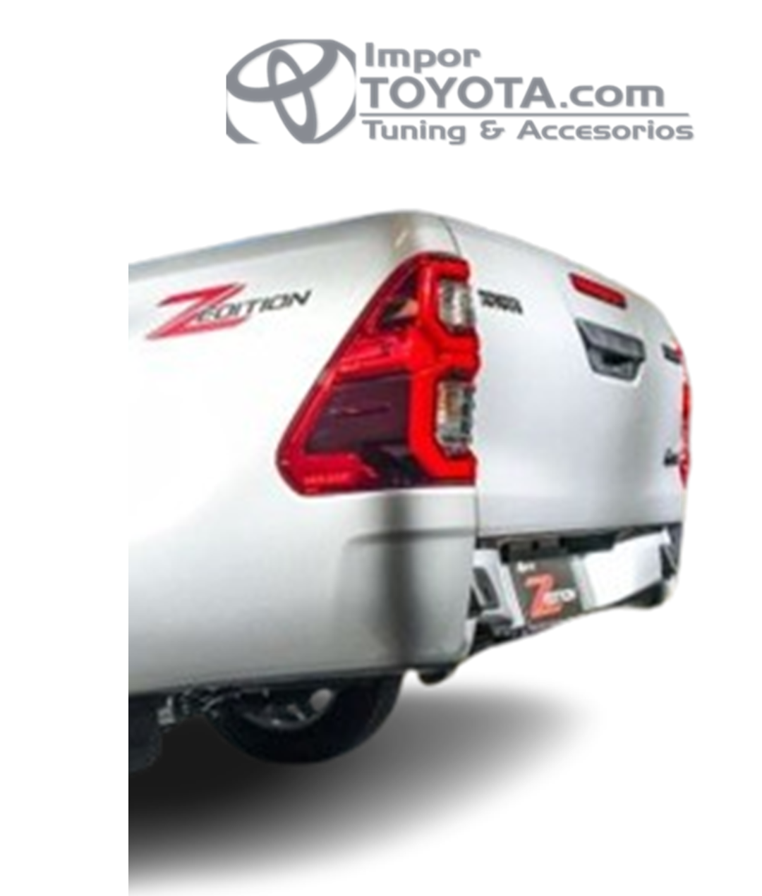 Transformacion / Cambio de Frente para Toyota Hilux Revo a Toyota Z Edition 2024