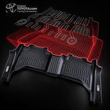 Tapete termoformado 5D Toyota Prado 1+2+3 fila 2010-2024 - diseño 3D escaneado a medida - Importoyota