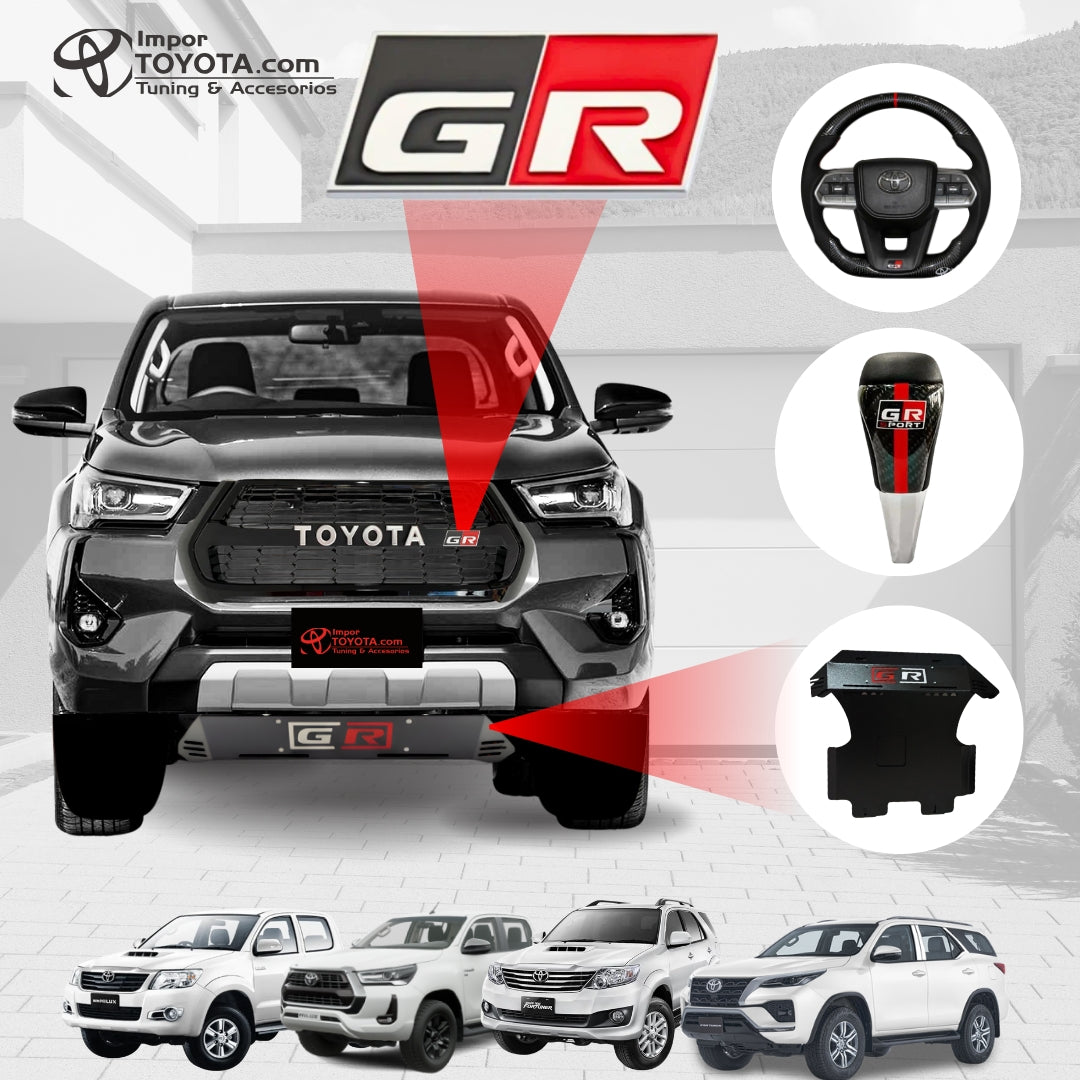 SET GR Gazoo Racing para Toyota Hilux/Fortuner 2006-2025+