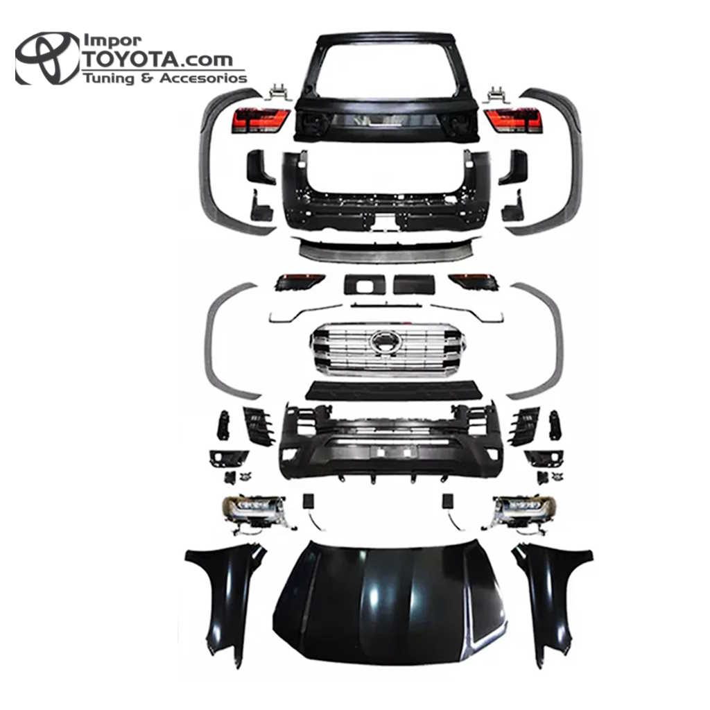 Transformacion / Cambio de Frente para LC200 a LC300