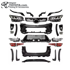 Transformacion Cambio de frente Fortuner 2017 -2024 a FortunerGR Sport 2024