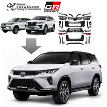 Load image into Gallery viewer, Transformacion Cambio de frente Fortuner 2017 -2024 a FortunerGR Sport 2024