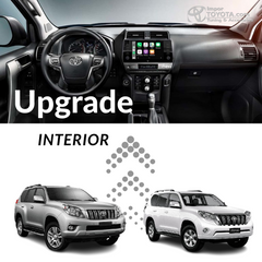 Transformacion / Cambio interior consola para Toyota Prado LC150 2010-2014 a 2024+