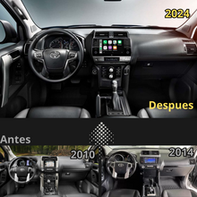 Load image into Gallery viewer, Transformacion / Cambio interior consola para Toyota Prado LC150 2010-2014 a 2024+