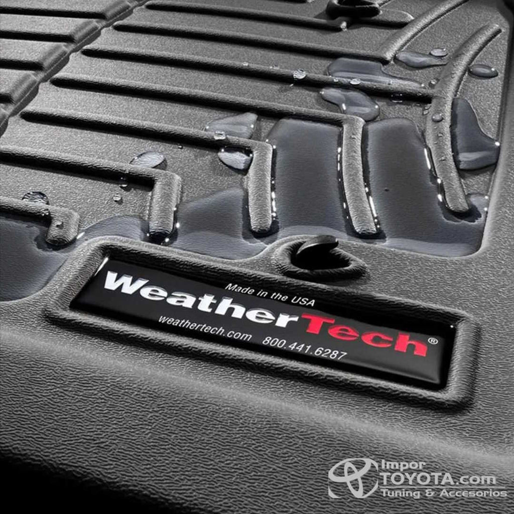 Tapete termoformado WeatherTech Toyota Fortuner 1+2+3 Fila + Baul 2016/2024+