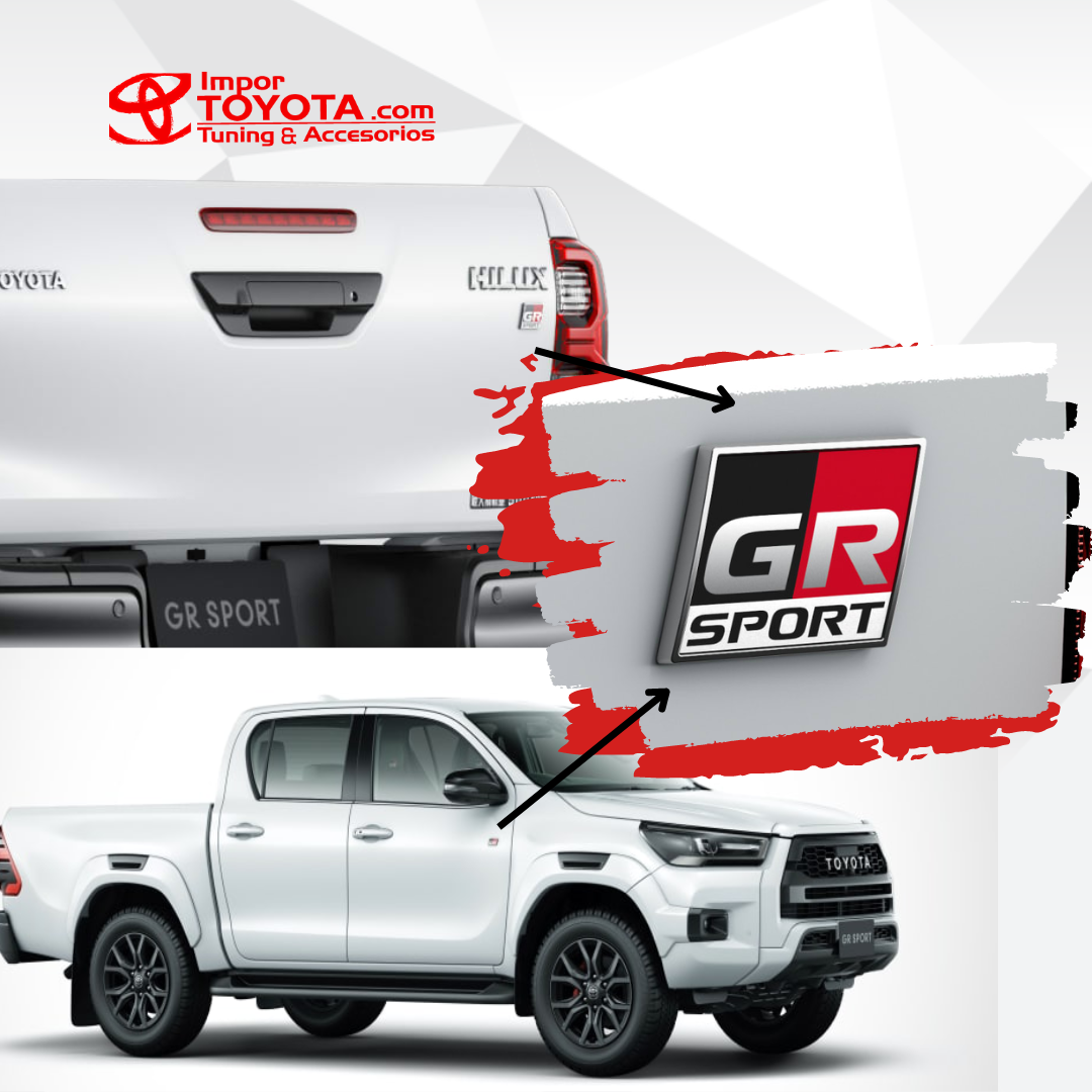 Emblema Insignia GR Sport para Toyota